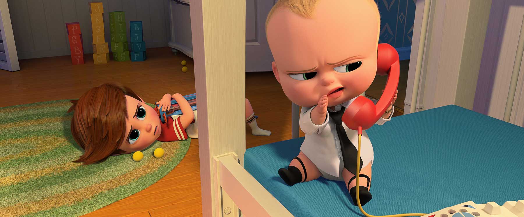 看《波士 BB》（The Boss Baby）的預告片，你會覺得這部 DreamWorks 動畫只是來搞笑的，總之輕輕鬆鬆個半鐘就是了。不過看過之後，又覺得幾溫馨。現在美國的動畫都是細路覺得有趣，大人則會領悟到更多，《波士 BB》也不例外。