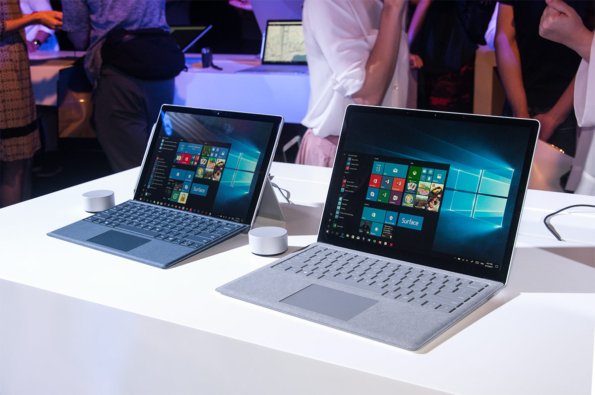 Microsoft 正式在港發佈一系列 Surface 家族新機，聲勢浩大，當中有 13.5 吋 Surface Laptop、12.3 吋新 Surface Pro、13.5 吋 Surface Book with Performance Base，以及 28 吋一體化電腦 Surface Studio。今次發佈會更邀請了紐約插畫家 Veronica Lawlor 現場示範以 Surface Studio 繪畫 3D 畫作。