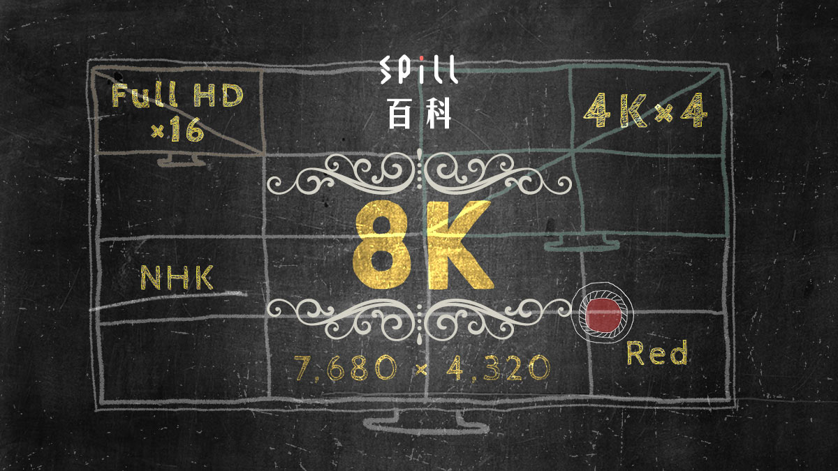 8K：UHD 4K 之後的下一個升級　每幀畫面 3,000 萬像素