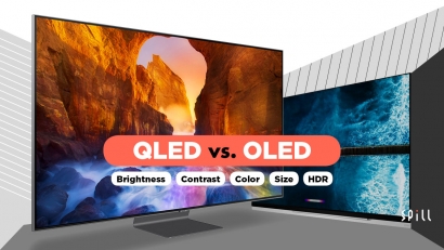 QLED vs. OLED：「光明」與「黑暗」大對決