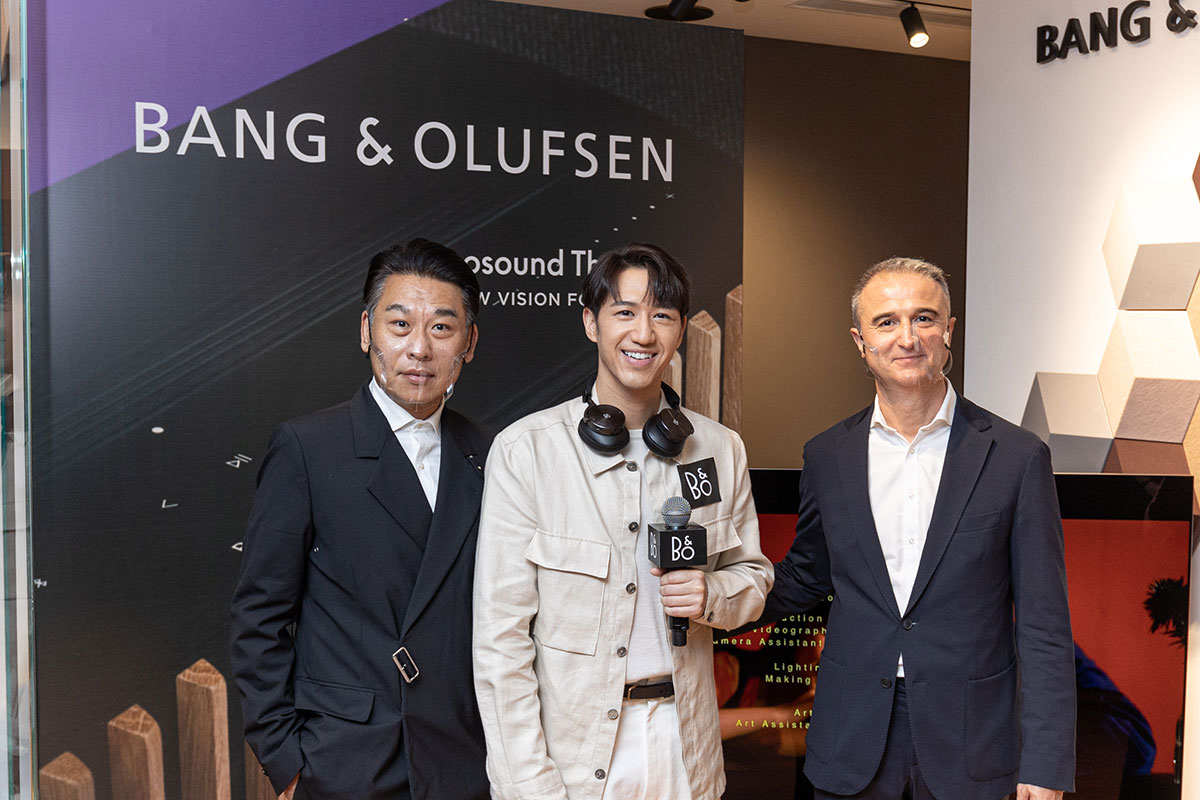 丹麥音響名廠 Bang & Olufsen 剛剛正式於香港著名的文化地標——尖沙咀 K11 MUSEA 開設了全新品牌體驗店，今次新店的開幕活動以「A new vision for sound」作為主題，並且同時宣佈推出全新 Soundbar「Beosound Theatre」。