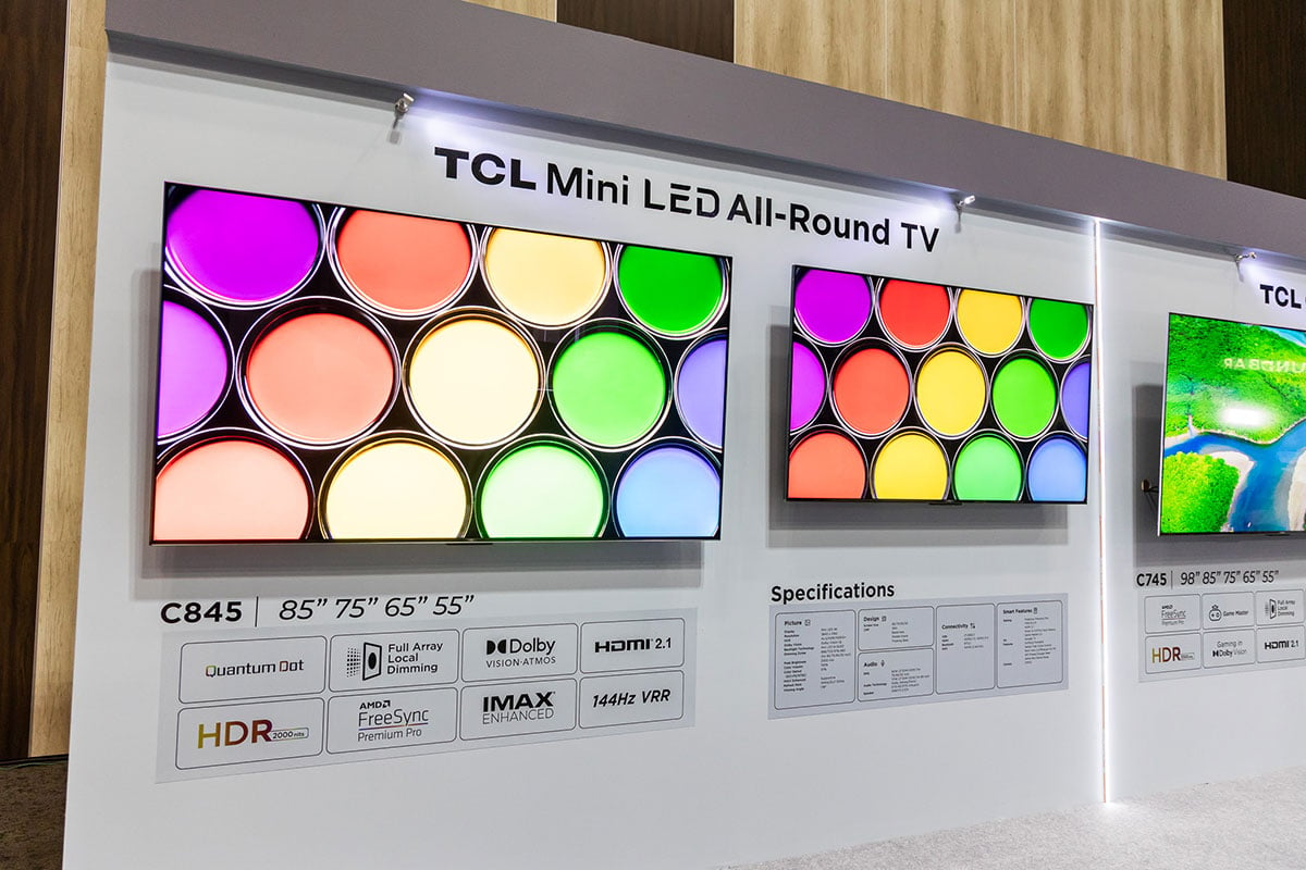 TCL 2023 年全新 Mini LED、QLED 4K 電視系列剛剛在亞太區新品發佈會隆重登場，我們就親身來到泰國曼谷會議中心同大家試睇一下，配備全新人工智能處理器 AiPQ Processor 3.0，以及 Dolby Vision IQ、Dolby Atmos、Game Master 2.0 等最新影音技術的一系列新型號。